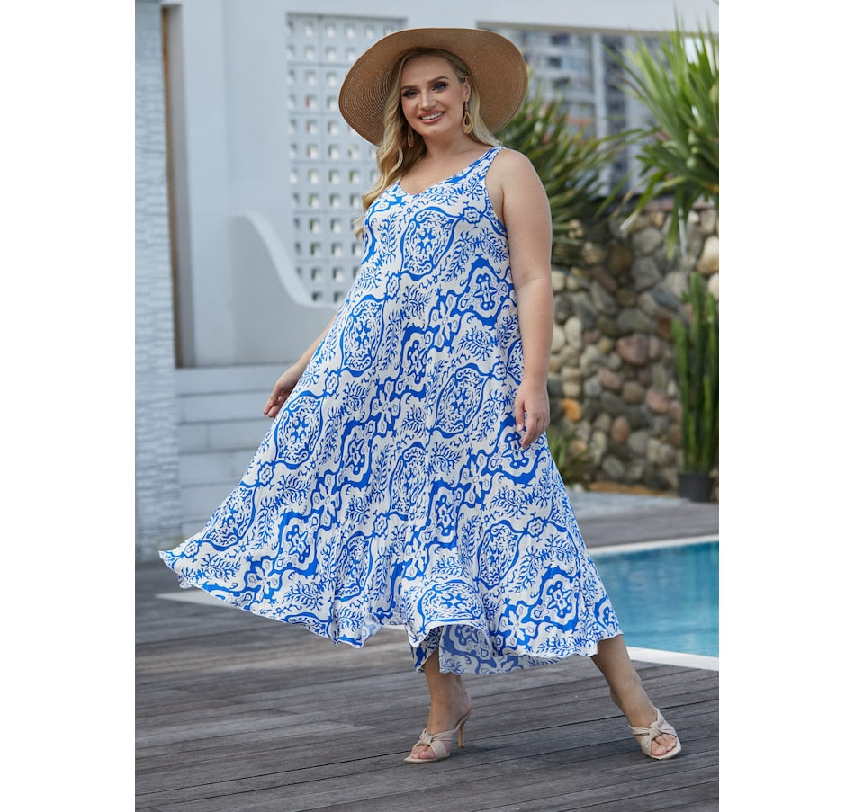 Robe d’été Longue Légère pour Femme | Maxi
