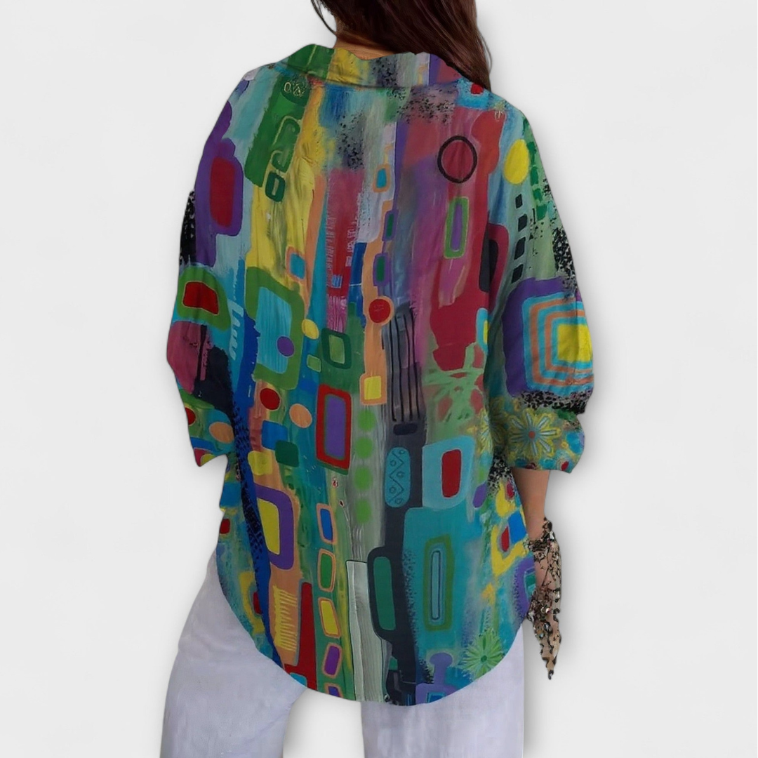 Blouse Femme Élégante | Coupe Décontractée & Silhouette Flatteuse