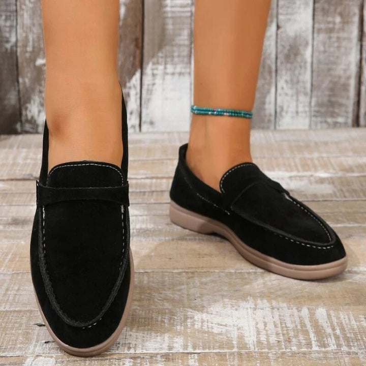 Mocassins en daim pour femme | Confort et élégance