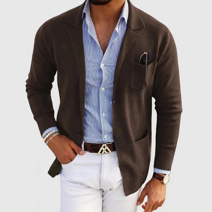 Blazer Décontracté Léger Pour Hommes | Coupe Ajustée