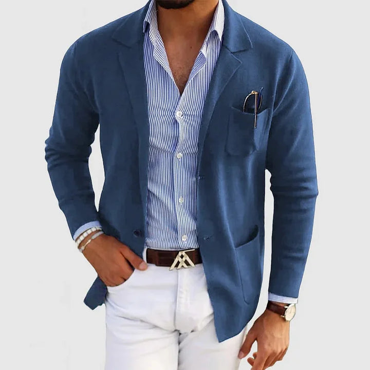 Blazer Décontracté Léger Pour Hommes | Coupe Ajustée
