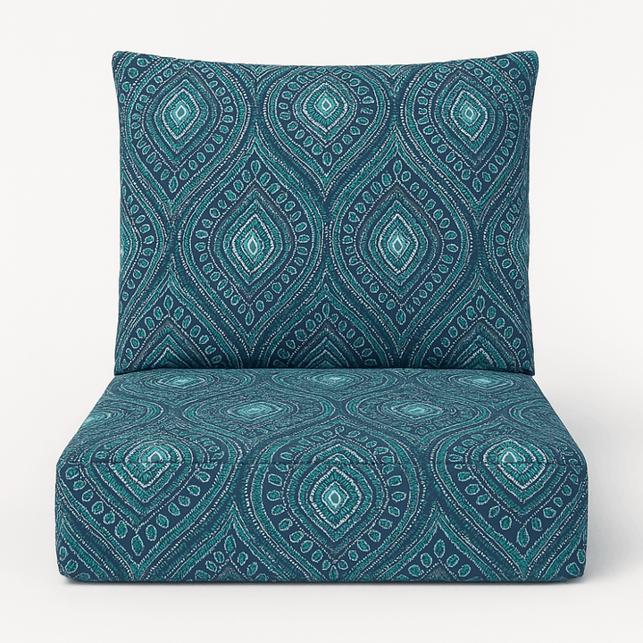 Coussins d'Extérieur Rembourrés en Mousse Pour Mobilier de Terrasse à Assise Profonde