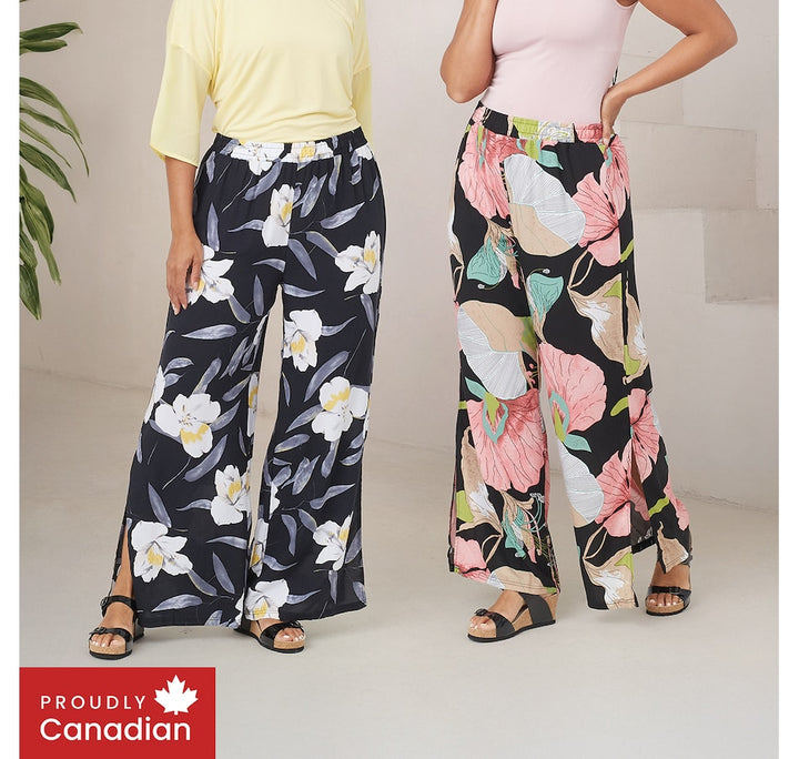 Pantalon Estival Imprimé pour femme | Fluide et Coloré