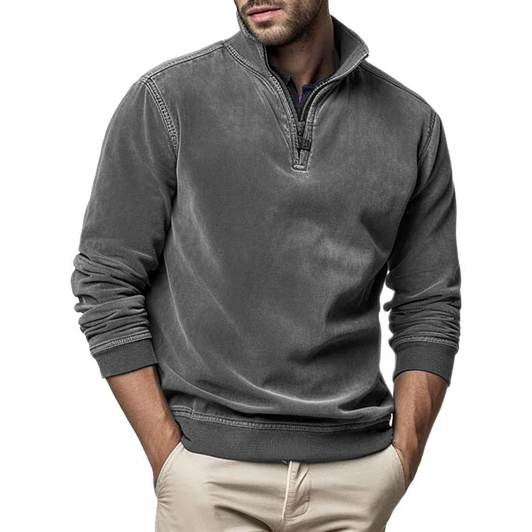 Sweat-shirt style vintage | Polaire douillette