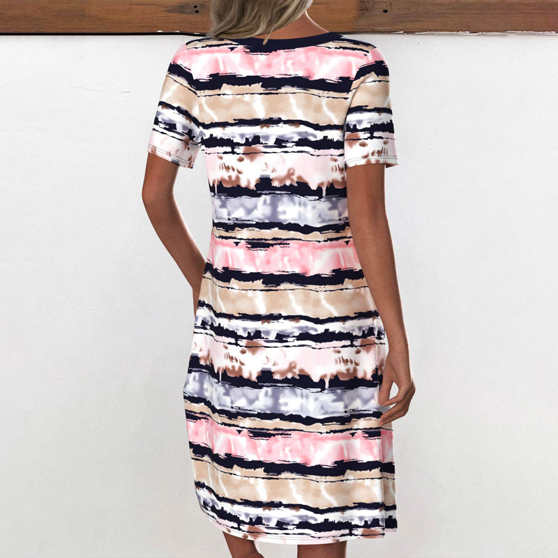 Casual Striped Dress