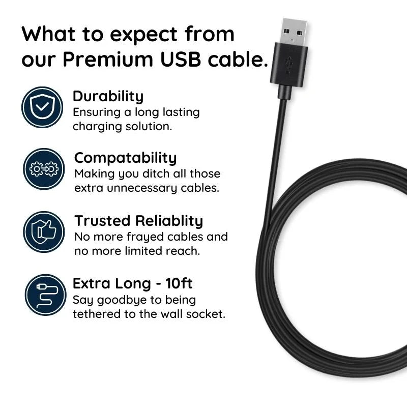 3m Câble USB de chargement