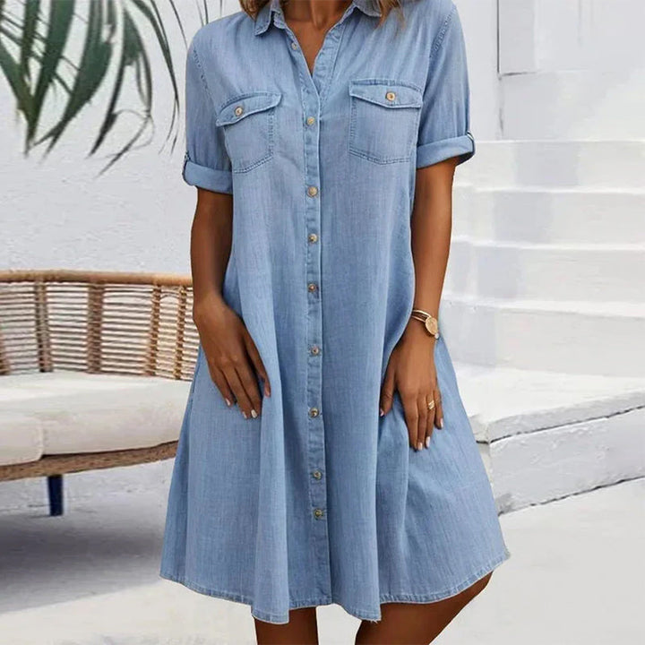 Robe Chemise Élégante Pour Femme | Midi