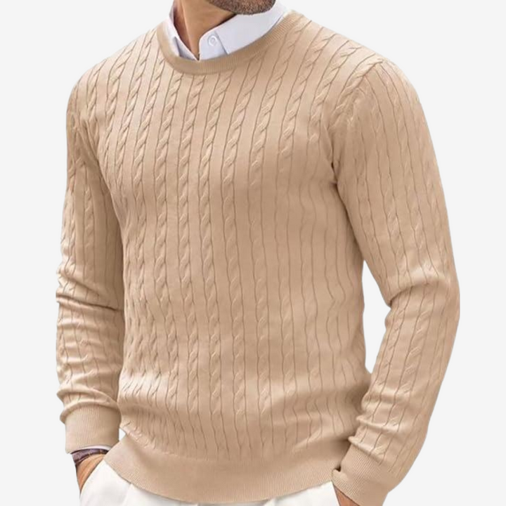 Pull tricoté, confortable