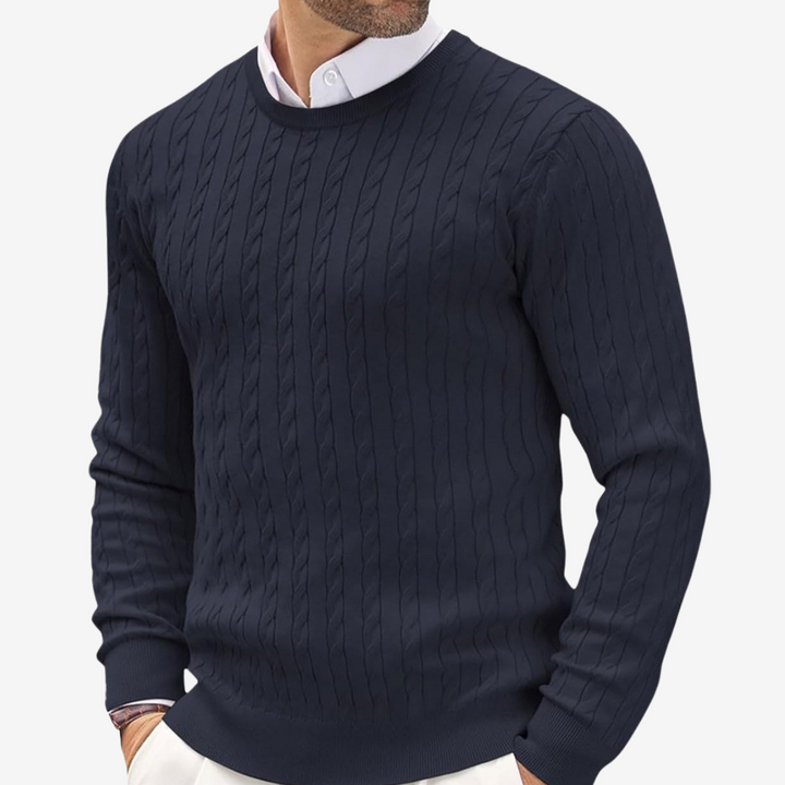 Pull tricoté, confortable