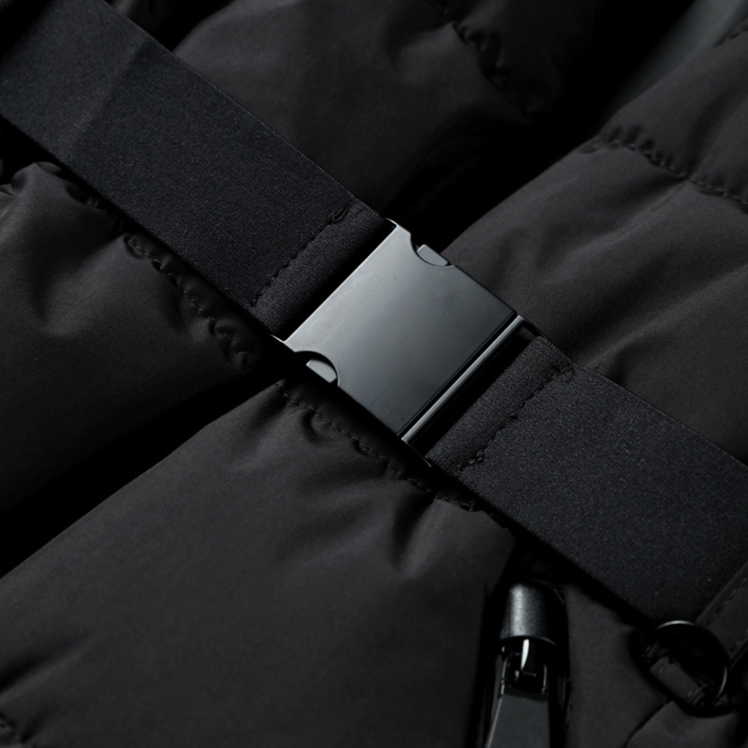 Doudoune Ceinturée Imperméable Pour Femme | Isolante