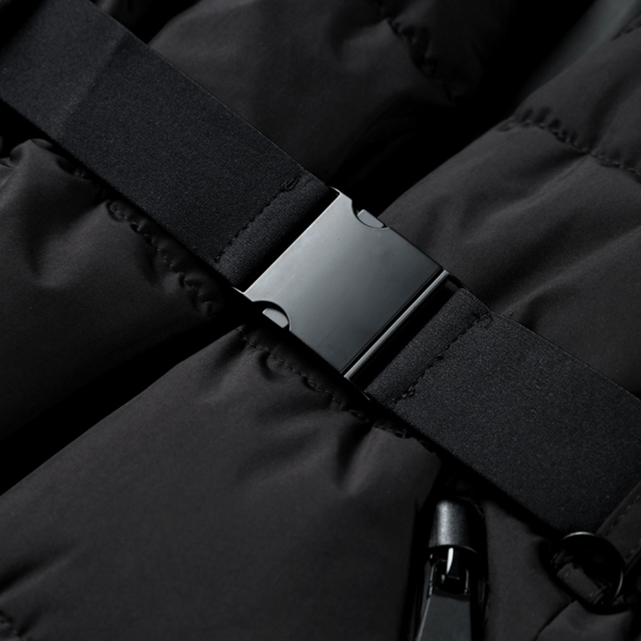Doudoune Ceinturée Imperméable Pour Femme | Isolante