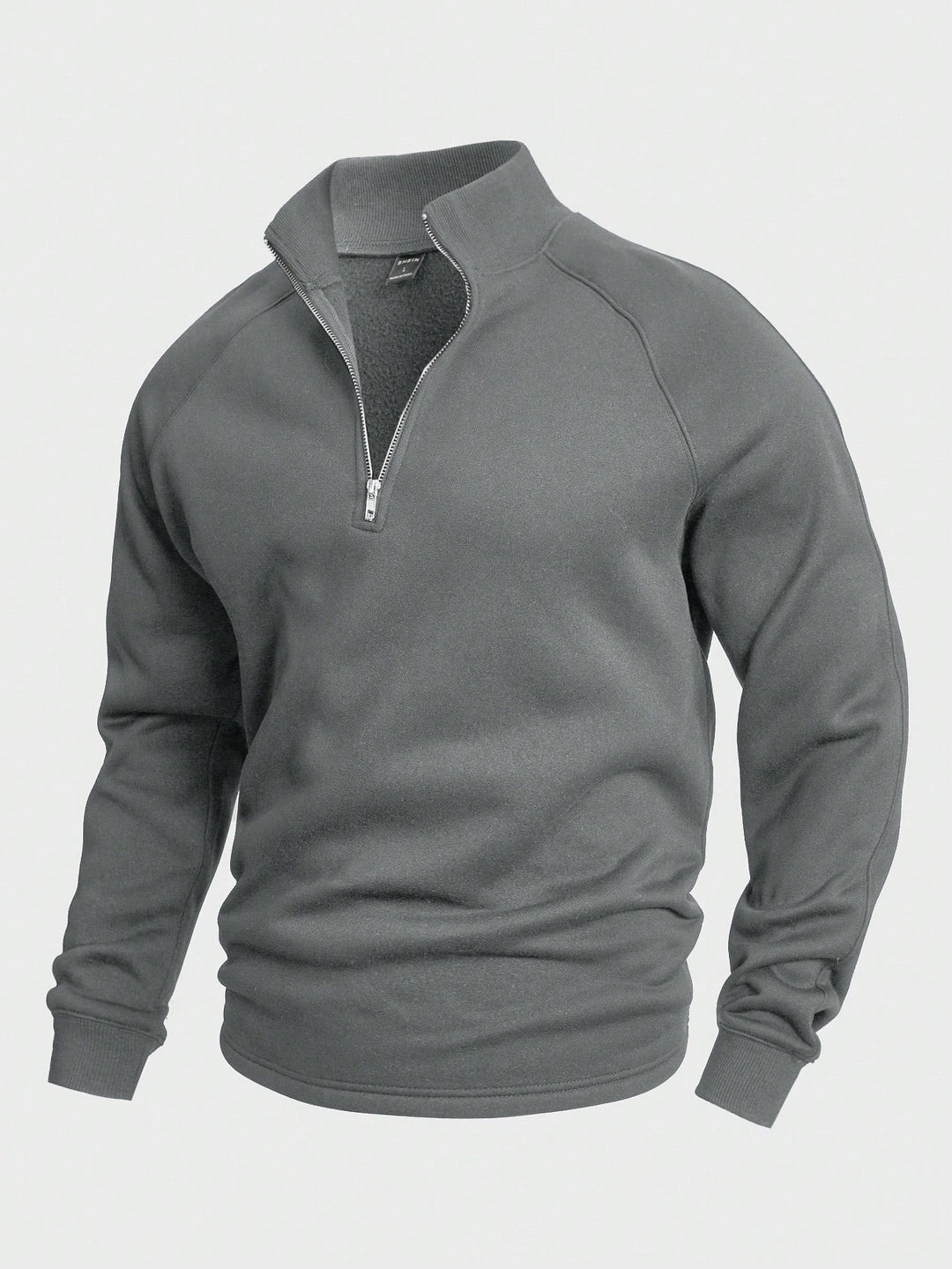 Pull élégant à col zippé pour homme | Décontracté