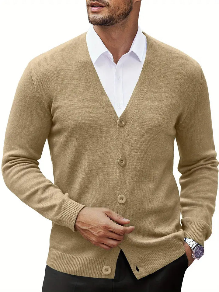 Cardigan en tricot confortable et polyvalent