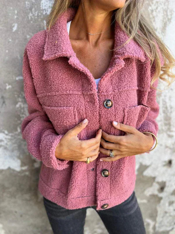 Doudoune Courte Élégante pour femme | Col Tailleur Structurée