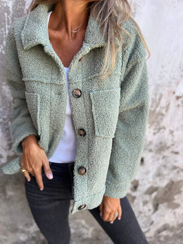 Doudoune Courte Élégante pour femme | Col Tailleur Structurée