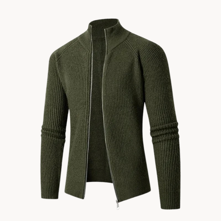 Pull zippé quotidien | Confort décontracté