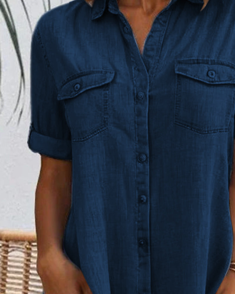 Robe Chemise Élégante Pour Femme | Midi