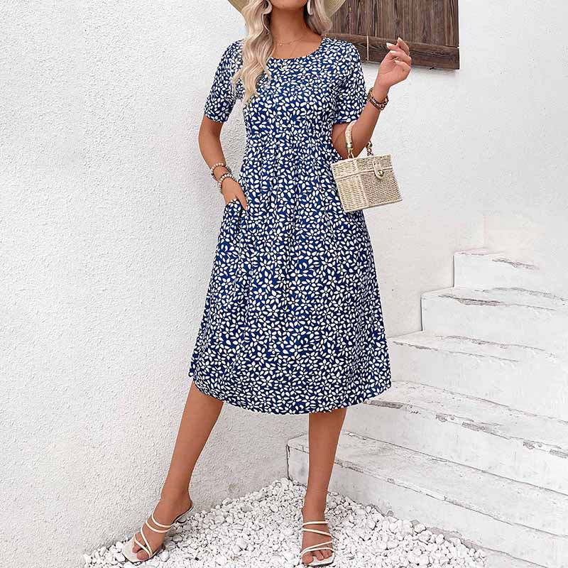 Robe Fleurie Décontractée