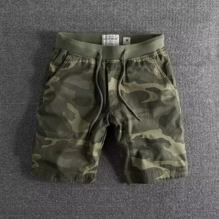 Pantacourt Tactique Extensible Pour Hommes | Coupe Camouflage
