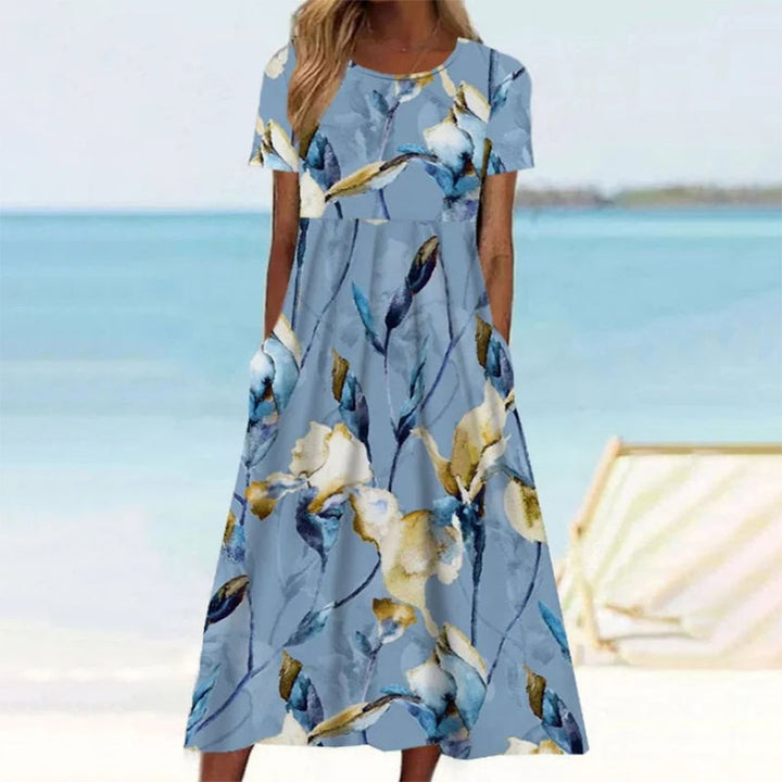 Floral Print Casual Dress