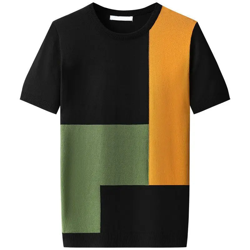 T-Shirt Graphique Structuré Pour Hommes | Extensible Moderne