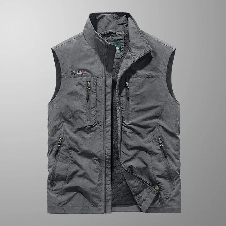 Casper – Gilet Cargo Respirant À Multiples Poches