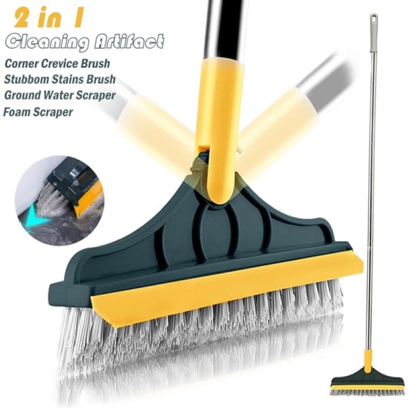 2 en 1 Brosse de Nettoyage de Sols