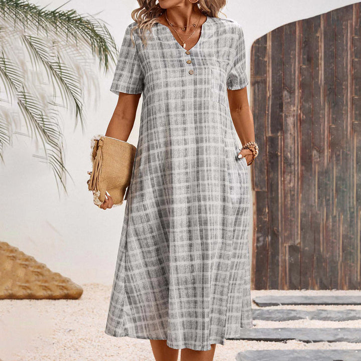 Robe Rayée Décontractée
