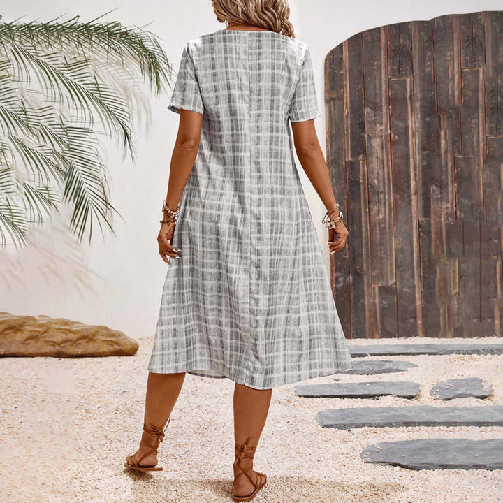 Robe Rayée Décontractée