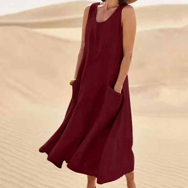 Robe Femme Décontractée Légère | Coupe Volumineuse Pratique