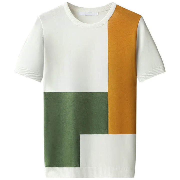 T-Shirt Graphique Structuré Pour Hommes | Extensible Moderne