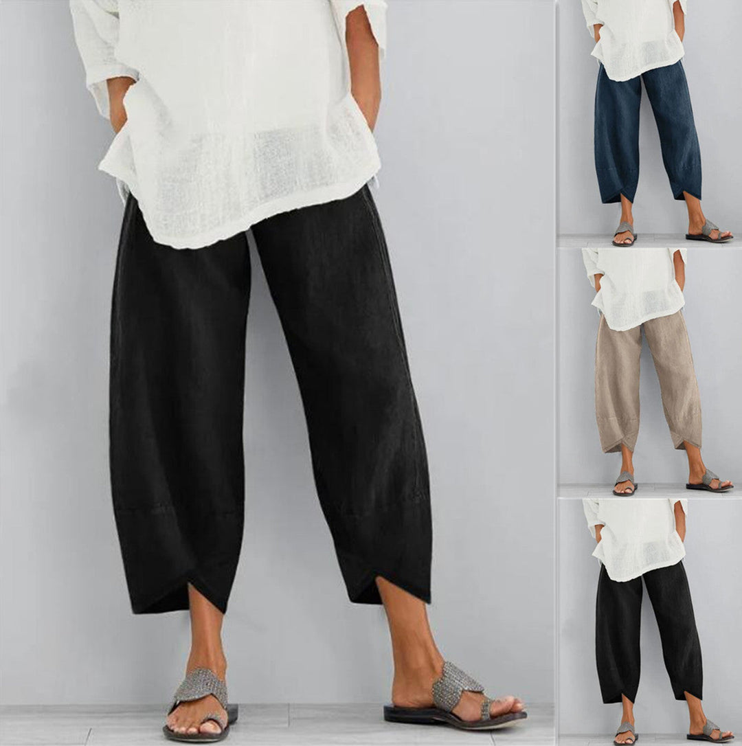 Pantalon Large Léger pour Femme | Style Estival Décontractén