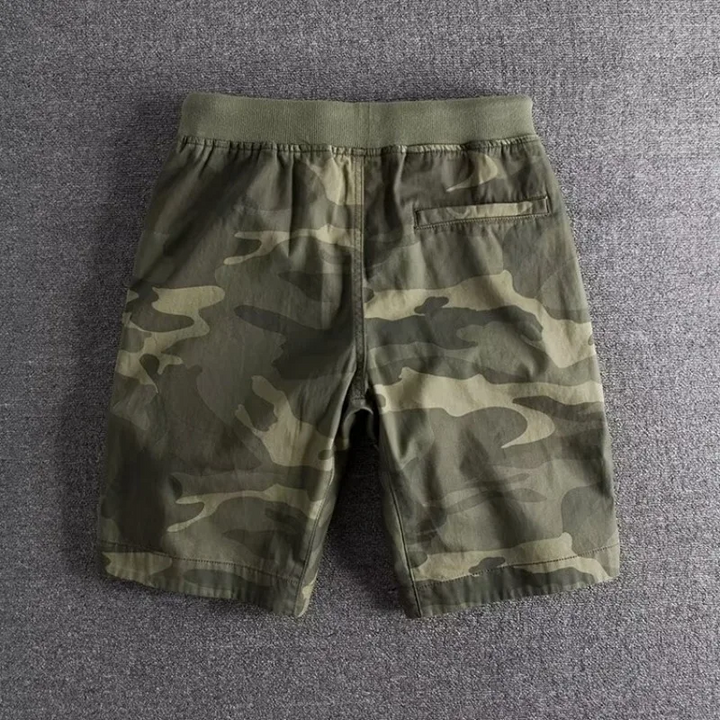 Pantacourt Tactique Extensible Pour Hommes | Coupe Camouflage