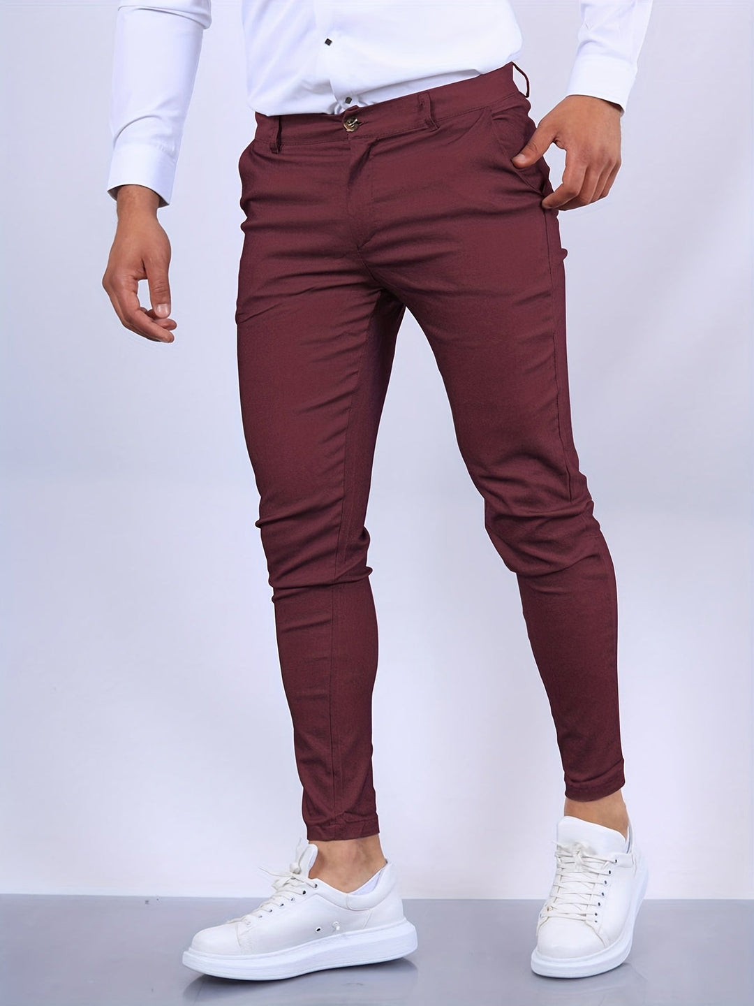 Pantalon slim pour homme de haute qualité | Sur mesure