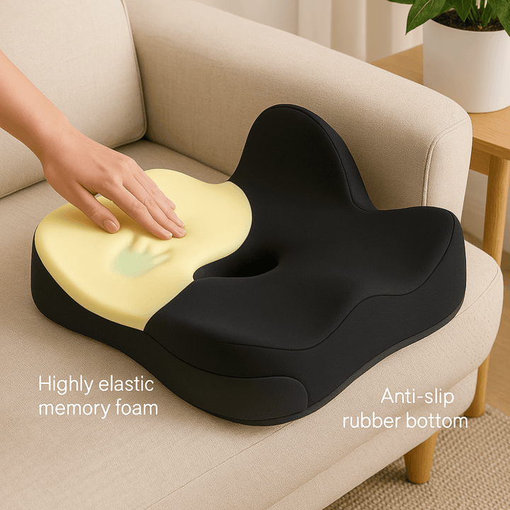 Coussin Ergonomique Avec Design Ajouré Pour un Confort au Quotidien