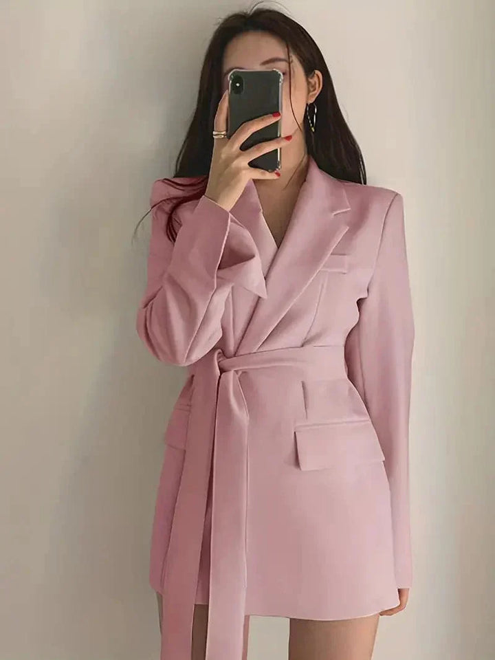 Melly | High-quality blazer coat
