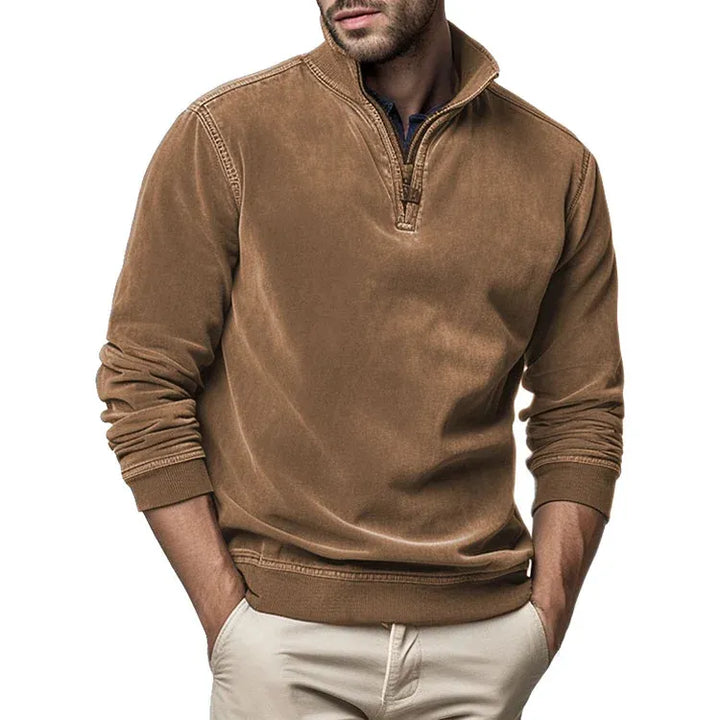 Sweat-shirt style vintage | Polaire douillette
