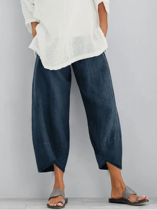 Pantalon Large Léger pour Femme | Style Estival Décontractén