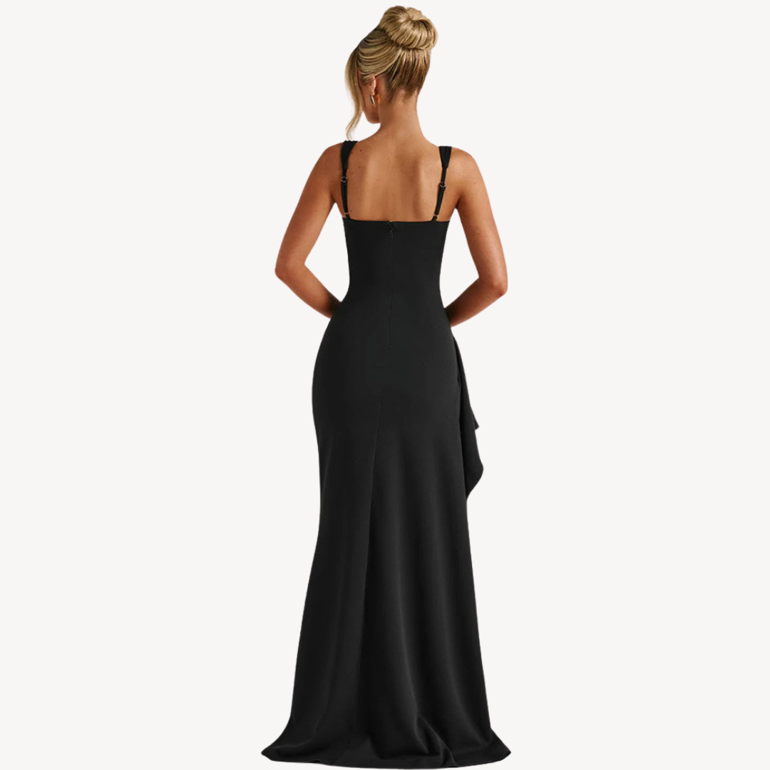 Robe Fendue Élégante Pour Femme | Maxi