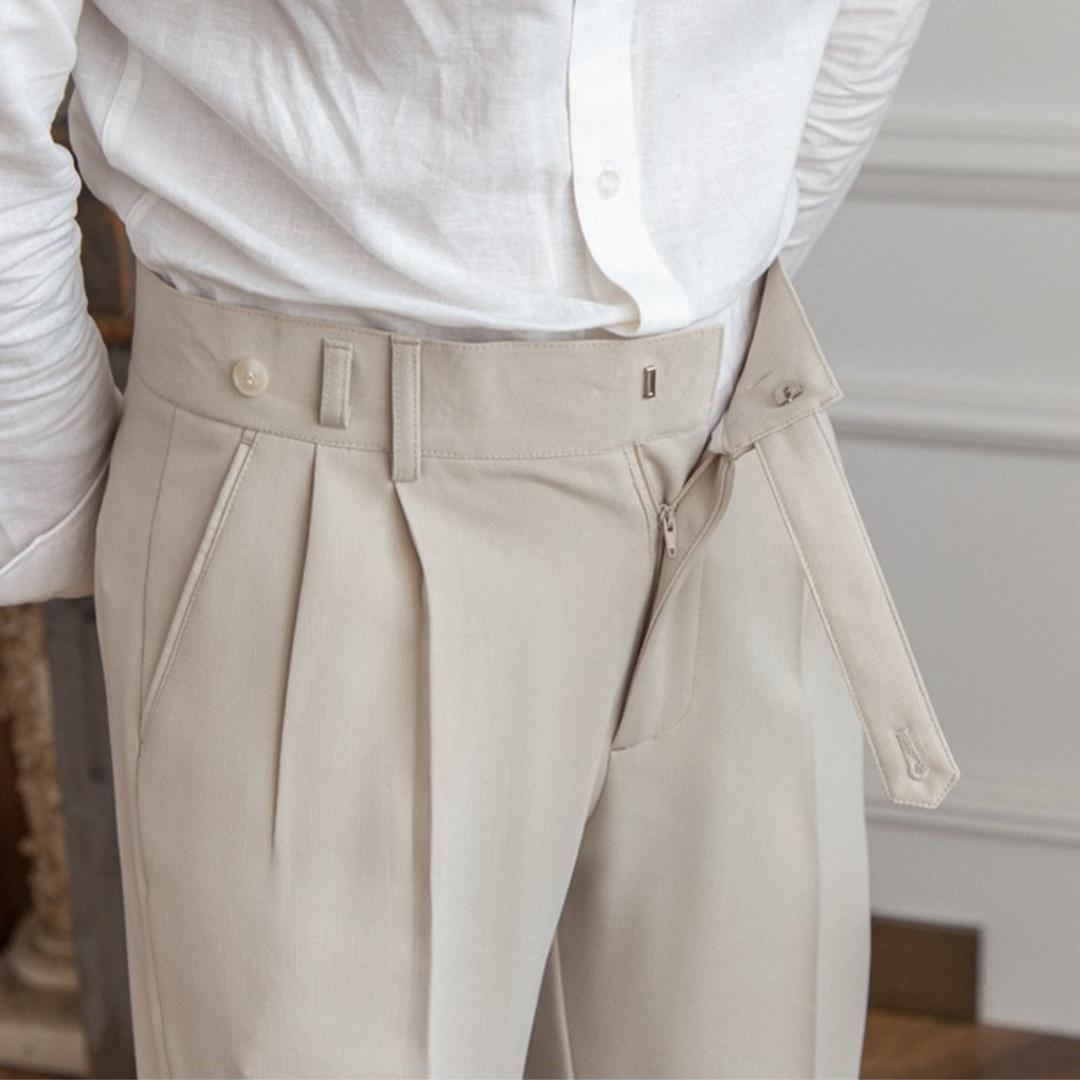 Pantalon décontracté essentiel, coupe polyvalente