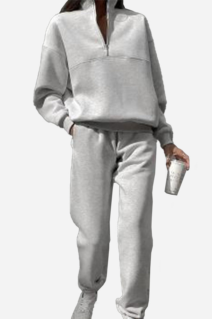 Ensemble Survêtement Monochrome Pour Femme | Coupe Décontractée