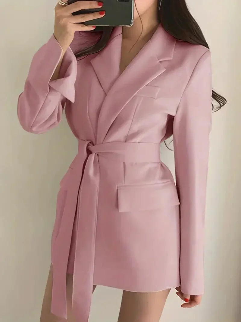 Melly | High-quality blazer coat