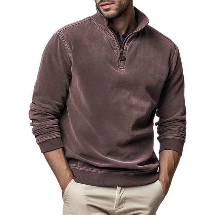 Sweat-shirt style vintage | Polaire douillette
