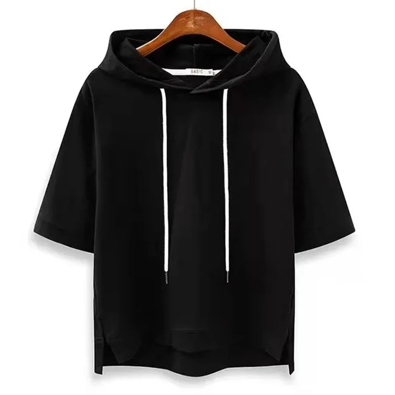 Sweat À Capuche Léger Pour Femme | Manches Courtes