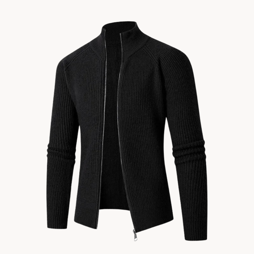 Pull zippé quotidien | Confort décontracté