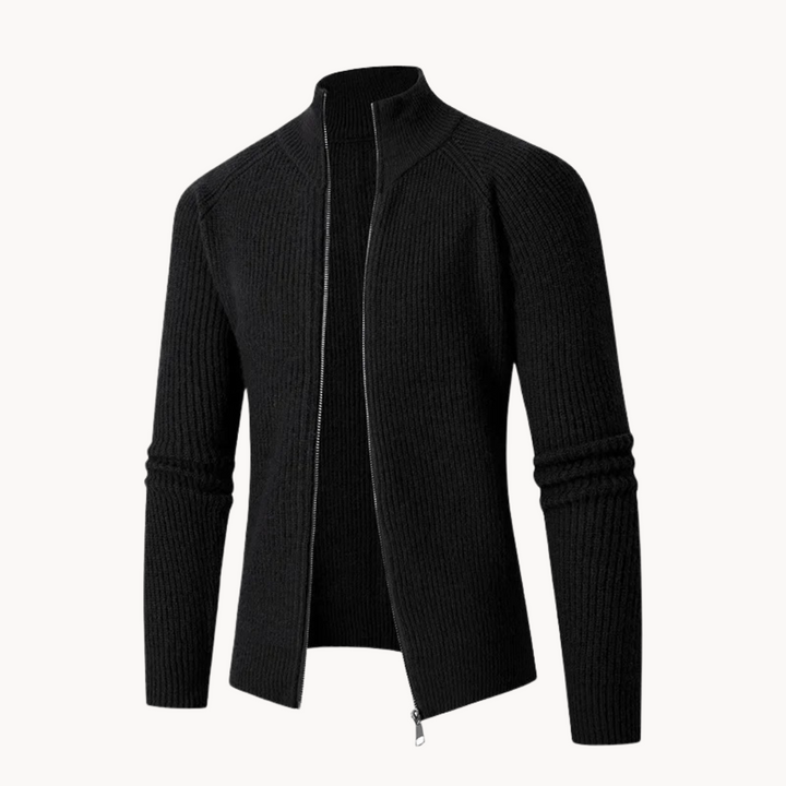 Pull zippé quotidien | Confort décontracté