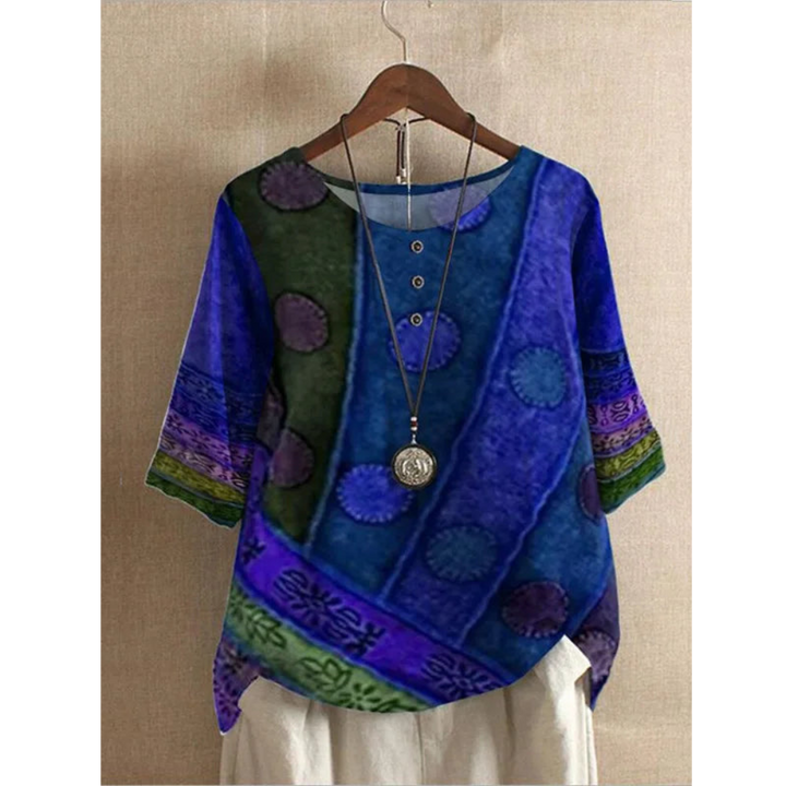 Colorful Bohemian Top | Breathable