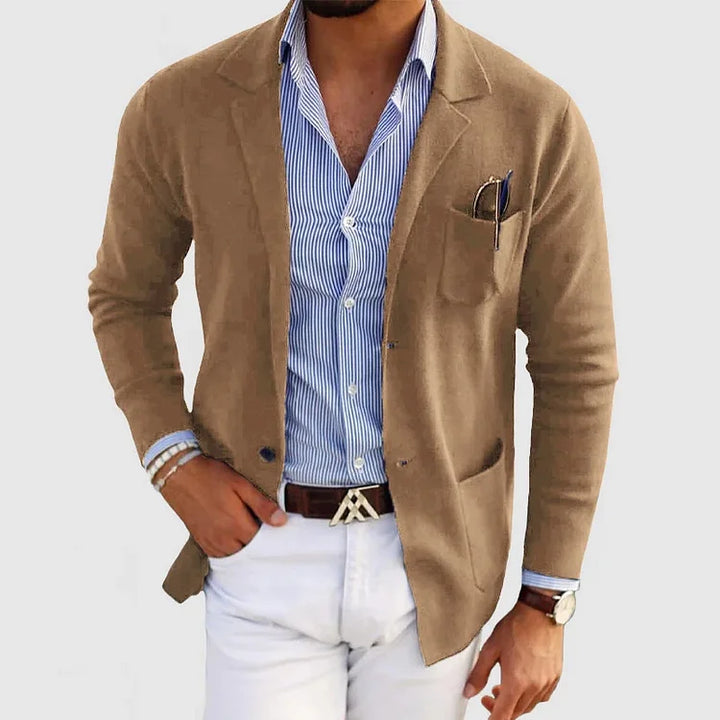 Blazer Décontracté Léger Pour Hommes | Coupe Ajustée