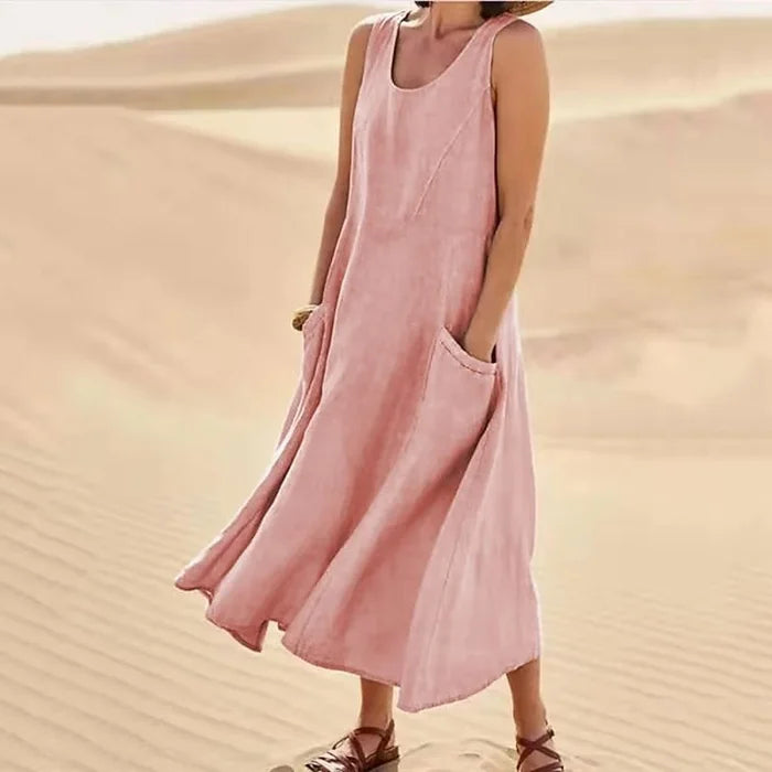 Robe Femme Décontractée Légère | Coupe Volumineuse Pratique