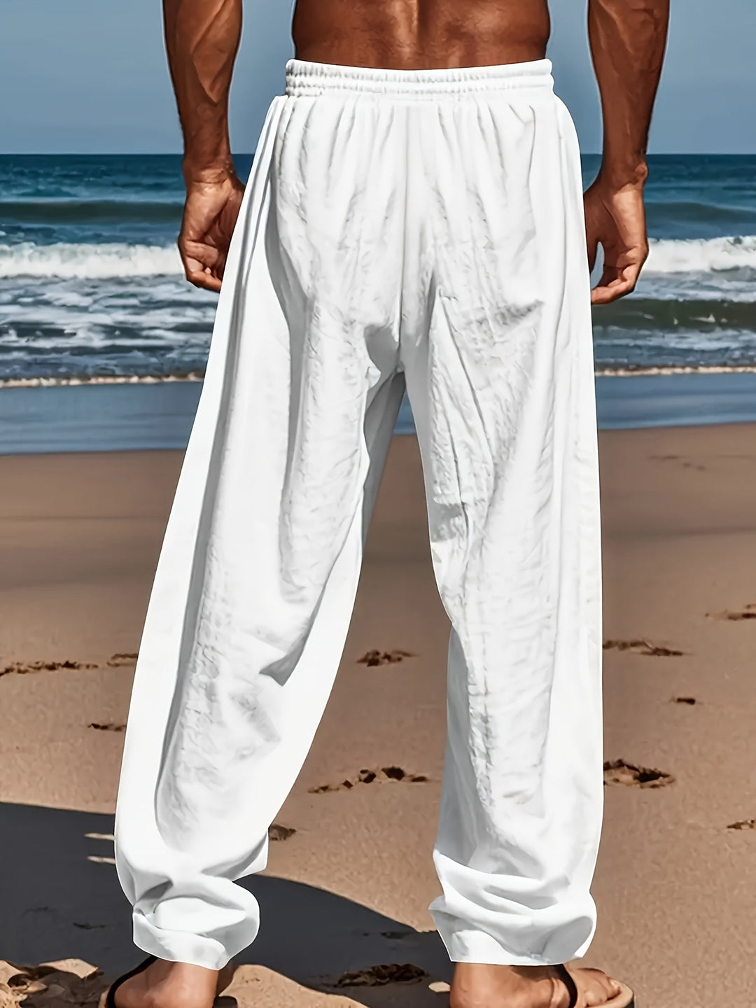 Men's Lightweight Linen Pants | Breathable